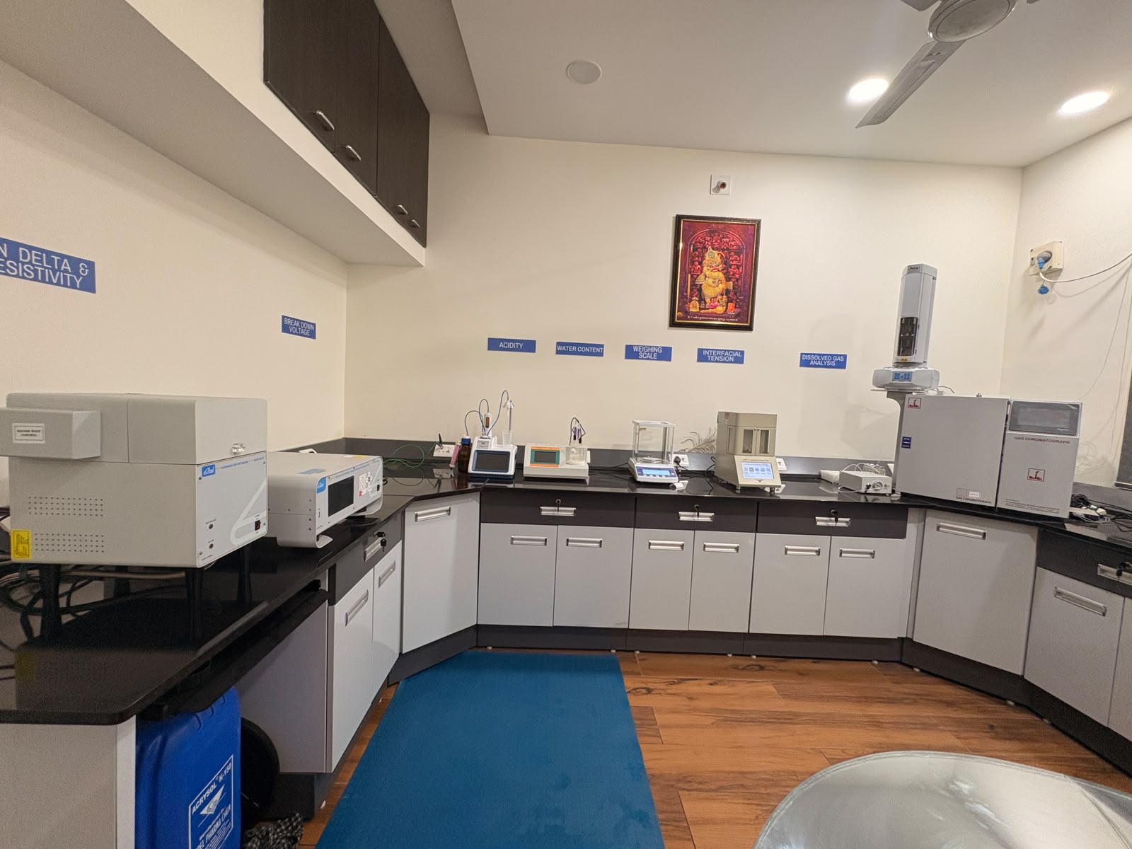 LADLI laboratory instruments for transformer oil testing and dissolved gas analysis